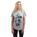 Grau - Side - Disney - T-Shirt für Damen