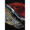 Schwarz-Rot-Weiß - Side - Top Gun - "Fighter" T-Shirt für Herren
