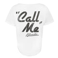Weiß - Back - Blondie - "Call Me" T-Shirt für Damen