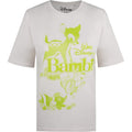 Altweiß - Front - Bambi - T-Shirt für Damen