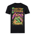 Schwarz-Grün-Gelb - Front - Doctor Strange - "Master" T-Shirt für Herren