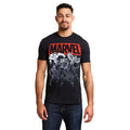 Schwarz - Side - Marvel - "Collective" T-Shirt für Herren
