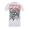Weiß - Front - Marvel - "Collective" T-Shirt für Herren