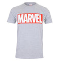 Grau - Front - Marvel Comics - "Core" T-Shirt für Herren