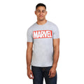 Grau - Back - Marvel Comics - "Core" T-Shirt für Herren