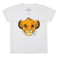 Weiß-Orange - Front - The Lion King - T-Shirt für Mädchen