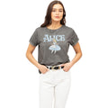 Anthrazit - Side - Alice In Wonderland - T-Shirt für Damen
