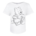 Weiß - Front - Winnie the Pooh - T-Shirt für Damen