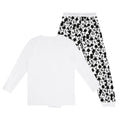 Weiß-Schwarz - Back - Disney - "Snooze" Schlafanzug mit langer Hose für Damen