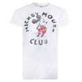 Weiß-Schwarz - Front - Disney - "Club" T-Shirt für Damen