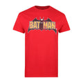 Rot - Front - Batman - T-Shirt für Herren