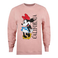 Altrosa - Front - Disney - "California" Sweatshirt für Damen