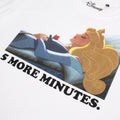 Weiß-Blau-Gelb - Side - Sleeping Beauty - "5 More Minutes" T-Shirt für Damen