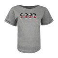 Grau - Front - Disney - "Duplicate" T-Shirt für Damen