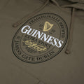 Dunkel-Olive - Side - Guinness - Kapuzenpullover für Herren