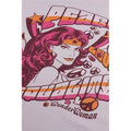 Lavendel - Side - Wonder Woman - "Peace Love Equality" T-Shirt für Damen