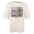 Altweiß - Front - Peanuts - "Arizona" T-Shirt für Damen