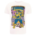 Weiß-Gelb-Violett - Front - Marvel - "Snap" T-Shirt für Herren