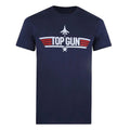 Marineblau - Front - Top Gun - T-Shirt für Herren