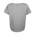 Grau meliert - Back - Tinkerbell - T-Shirt für Damen