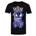 Schwarz-Blau-Pink - Front - Venom - T-Shirt für Herren