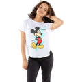 Altweiß-Schwarz-Rot - Lifestyle - Disney - "Florida" T-Shirt für Damen