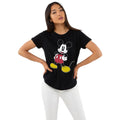 Schwarz - Lifestyle - Disney - "Classic" T-Shirt für Damen
