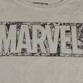 Helles Khaki - Side - Marvel - T-Shirt Logo für Damen