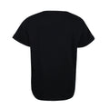 Schwarz - Back - Marvel - T-Shirt Logo für Damen