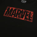 Schwarz - Side - Marvel - T-Shirt Logo für Damen