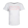 Weiß - Front - Marvel - T-Shirt Logo für Damen