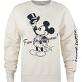 Steinfarben - Front - Disney - "Showtime Fun For Everyone" Sweatshirt für Damen