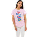 Hellrosa-Blau-Rot - Lifestyle - Disney - T-Shirt für Damen