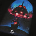Schwarz - Side - E.T. the Extra-Terrestrial - Kapuzenpullover für Damen