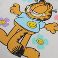 Altweiß-Orange-Blau - Lifestyle - Garfield - "Good Vibes" T-Shirt für Damen