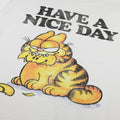 Altweiß-Orange-Schwarz - Side - Garfield - "Have A Nice Day" T-Shirt für Damen