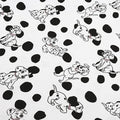 Cremefarbe-Weiß-Schwarz - Lifestyle - 101 Dalmatians - "Snooze" Schlafanzug mit langer Hose für Damen