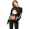 Schwarz-Weiß-Rot - Pack Shot - Disney - Sweatshirt für Damen