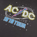 dunkele Kohle - Side - AC-DC - "1978 Tour" kurzes T-Shirt für Damen