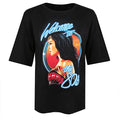 Schwarz - Front - Wonder Woman - "Welcome To The 80s" T-Shirt für Damen