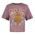 Vintage Aubergine - Front - Pink Floyd - "All Seeing Eye" kurzes T-Shirt für Damen