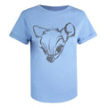 Indigoblau - Front - Bambi - T-Shirt für Damen