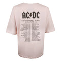 Hellrosa - Back - AC-DC - "1982 Rock Tour" T-Shirt für Damen