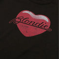 Schwarz - Side - Blondie - Sweatshirt Rundhalsausschnitt für Damen