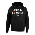 Hellgrau - Front - Disney - "Girl Power" Kapuzenpullover für Damen