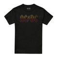 Schwarz - Front - AC-DC - "About To Rock Tour" T-Shirt für Herren