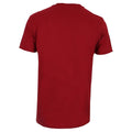 Kardinal-Rot - Back - The Flash - T-Shirt für Herren