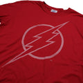 Kardinal-Rot - Side - The Flash - T-Shirt für Herren