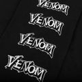 Schwarz-Blau-Weiß - Side - Venom - "Grin" T-Shirt für Herren Langärmlig
