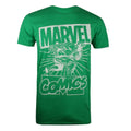 Beige-Weiß - Front - Hulk - "Lift" T-Shirt für Herren